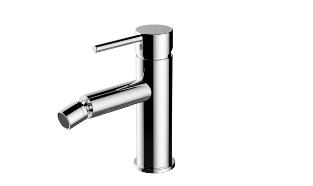 Grifo de ba&ntilde;o de lat&oacute;n de dise&ntilde;o moderno, grifo de fregadero de recipiente de n&iacute;quel cepillado, grifo de lavabo alto de una sola manija