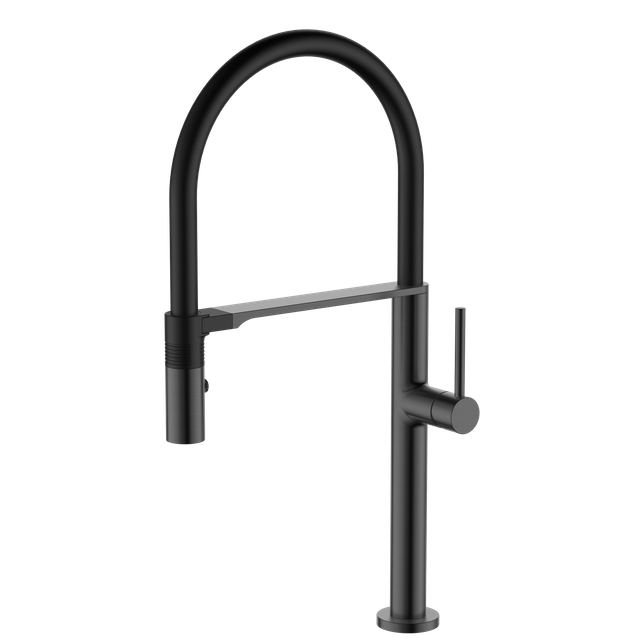 Grifo de cocina de lat&oacute;n moderno, purificador de fregadero desplegable con rotaci&oacute;n de 360 ​​grados, mezclador de agua para f&aacute;brica de ba&ntilde;os