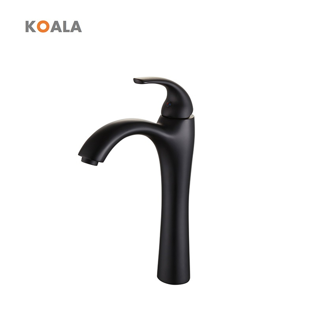Elegante design classico per il bagno Rubinetto per lavabo Lavabo in ottone di alta qualit&agrave; a foro singolo