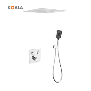 Set doccia in ottone con funzioni moderne per bagni di lusso premium 