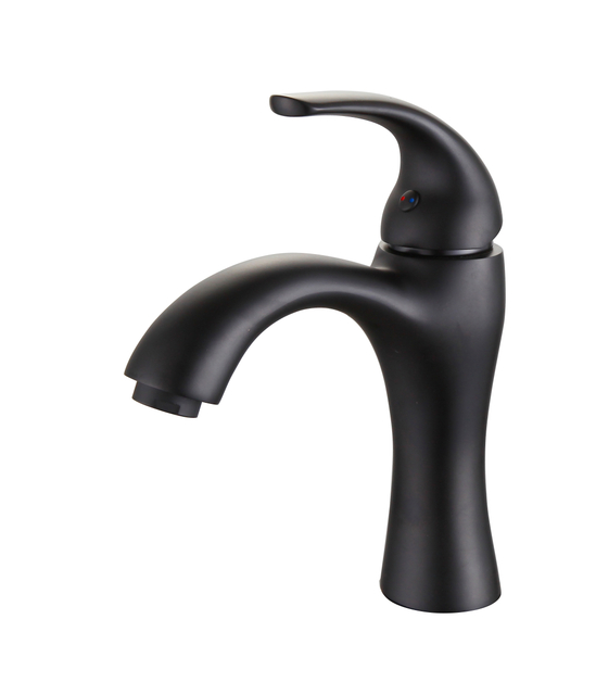 Rubinetto per lavabo alto con manico lungo da bagno classico in ottone metallo prezzo all'ingrosso di fabbrica