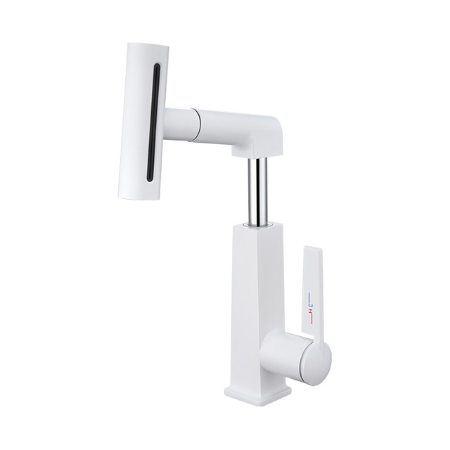 La aleaci&oacute;n del cinc del solo agujero del estilo simple funcional multifuncional de moda saca el grifo del cuarto de ba&ntilde;o del lavabo